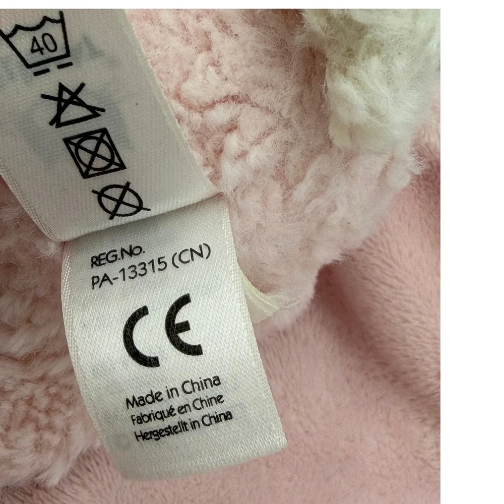 Jellycat Bashful Bunny Soother Pink Security Blanket Lovey 13